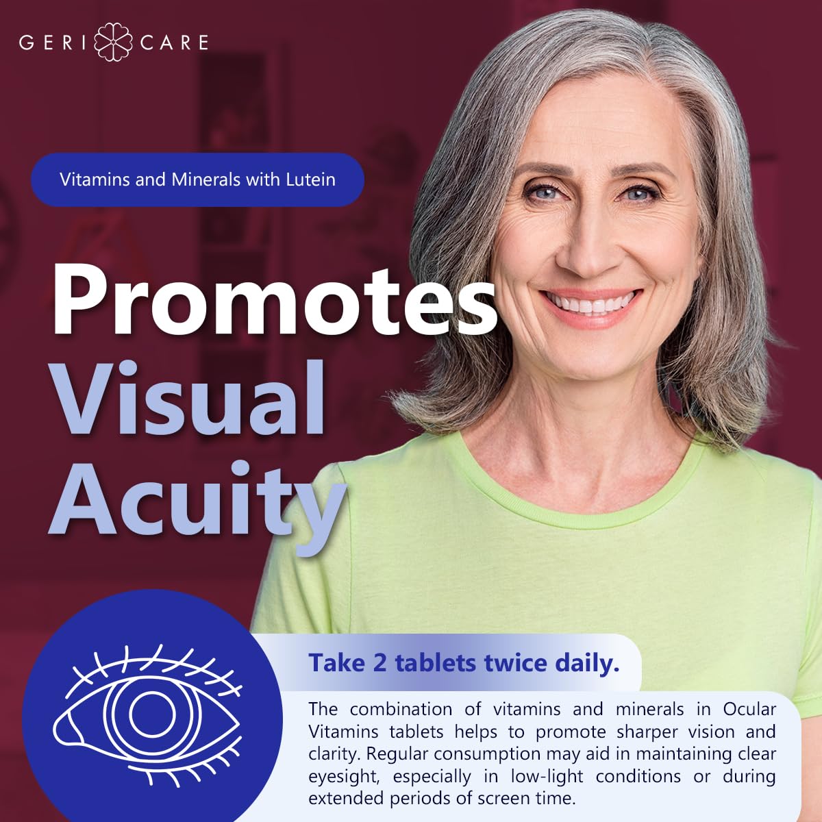Close-up of Ocular Vitamins tablets