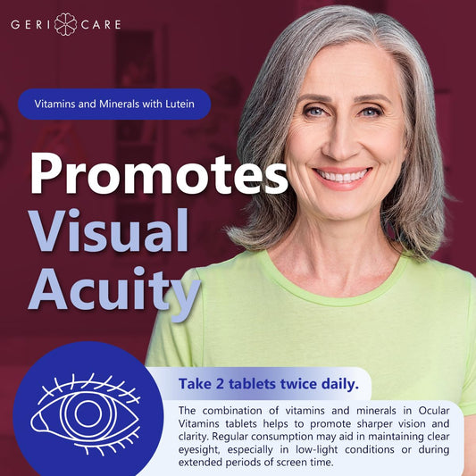 Close-up of Ocular Vitamins tablets