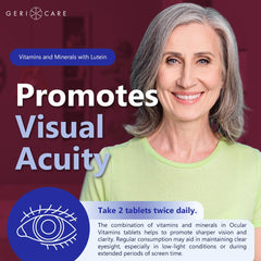 Close-up of Ocular Vitamins tablets