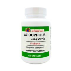 GeriCare Acidophilus with Pectin probiotic bottle – 100 count