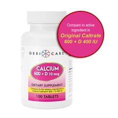 Packaging highlighting bone health and osteoporosis prevention