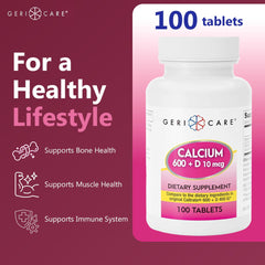 GeriCare bottle with packaging and box