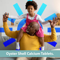 Easy-to-swallow calcium tablets