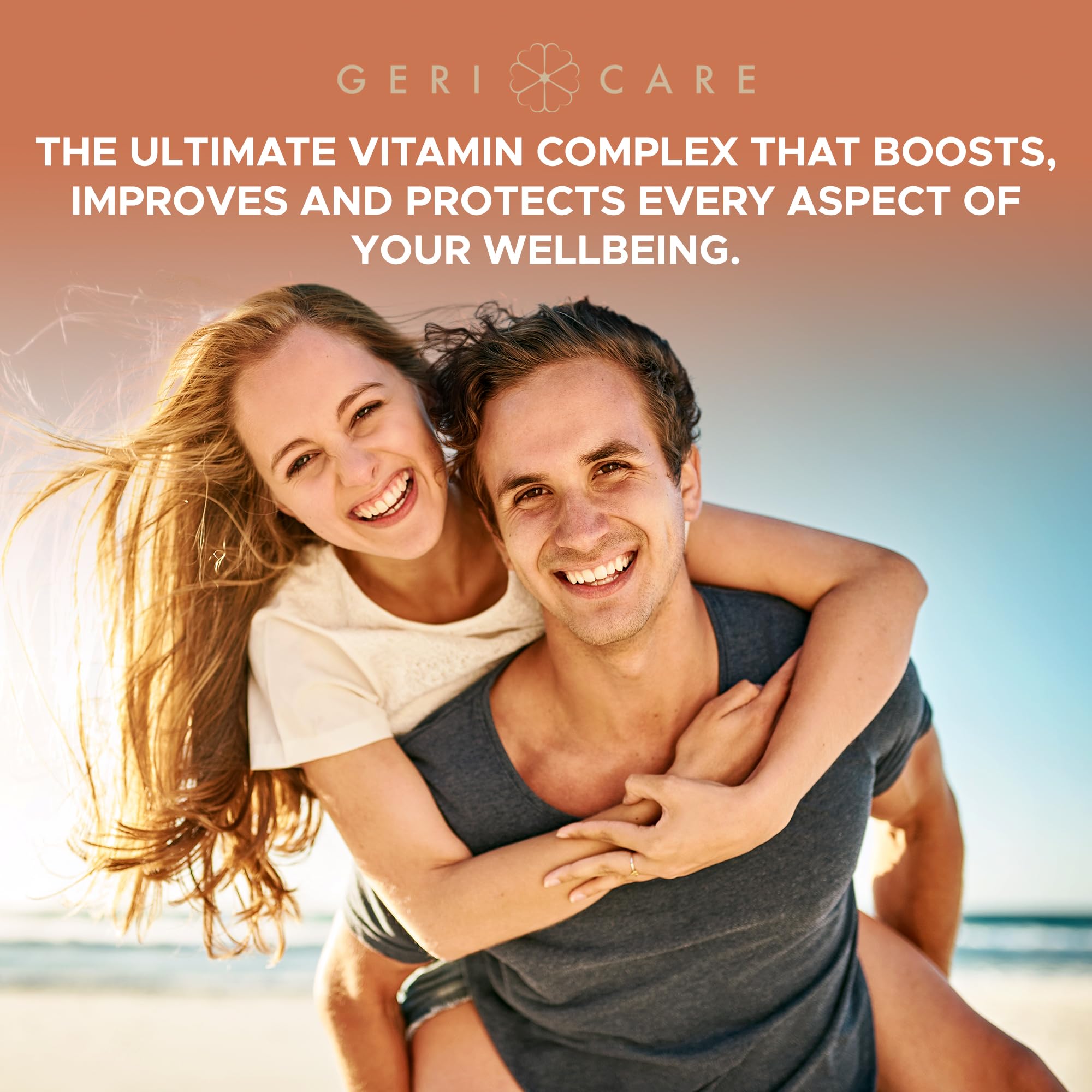 Highlight of key vitamin and mineral ingredients in GeriCare