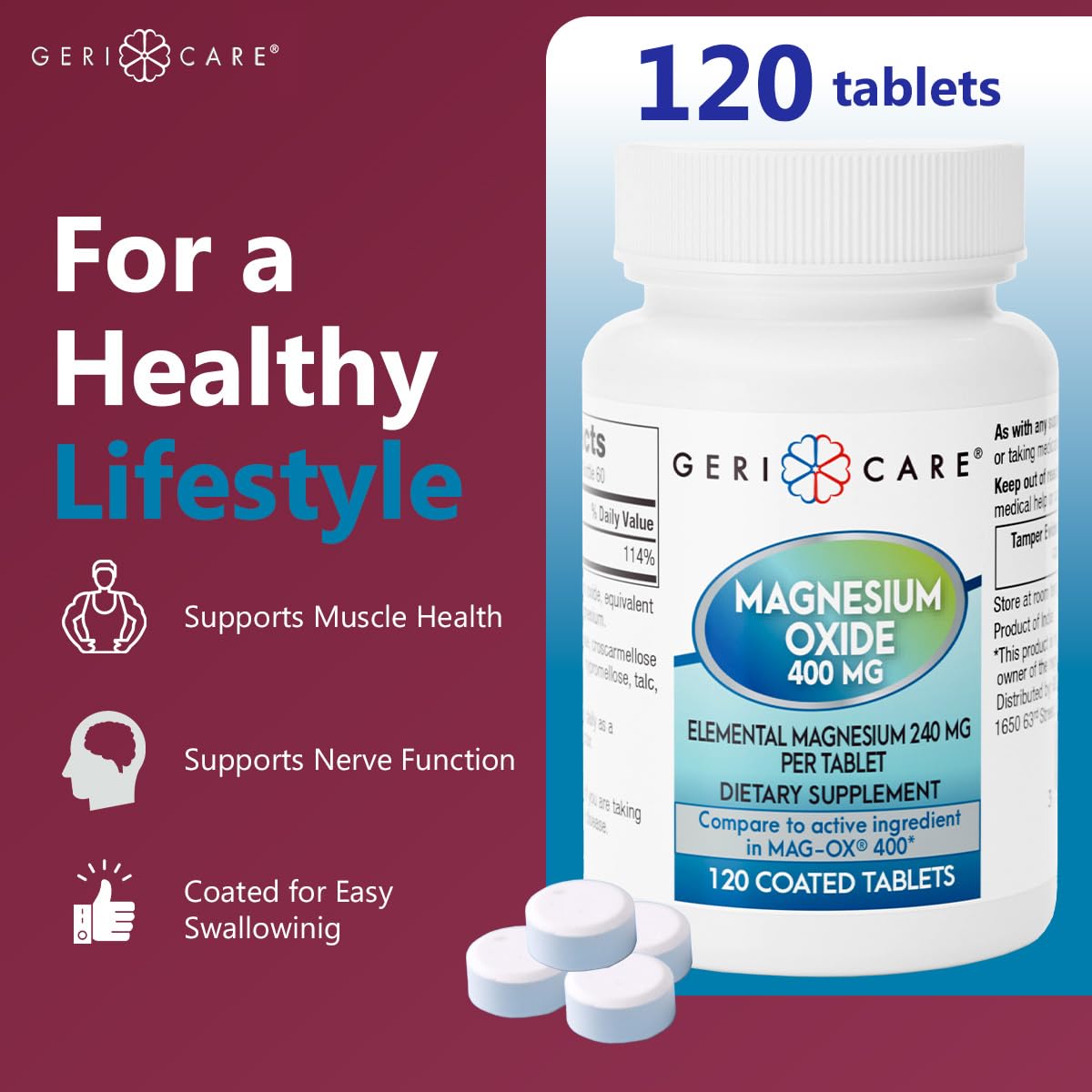 Magnesium promoting digestive regularity