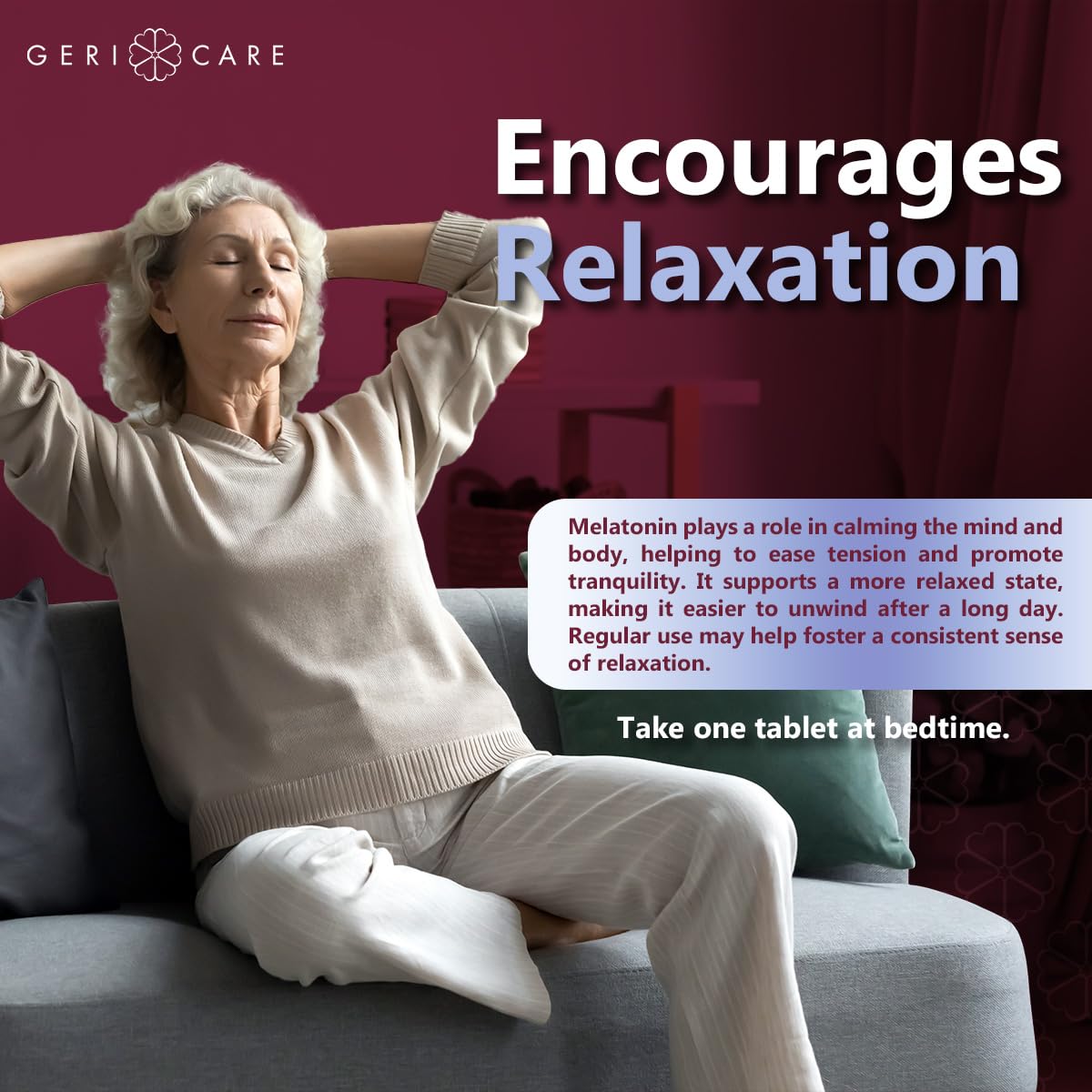Illustration of restful sleep and night routine