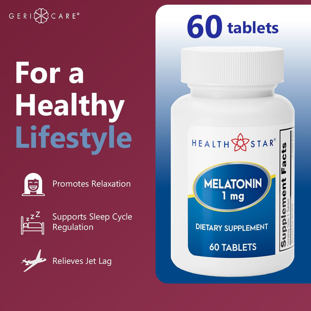 Close-up of melatonin capsule showing precise 1 mg dosage