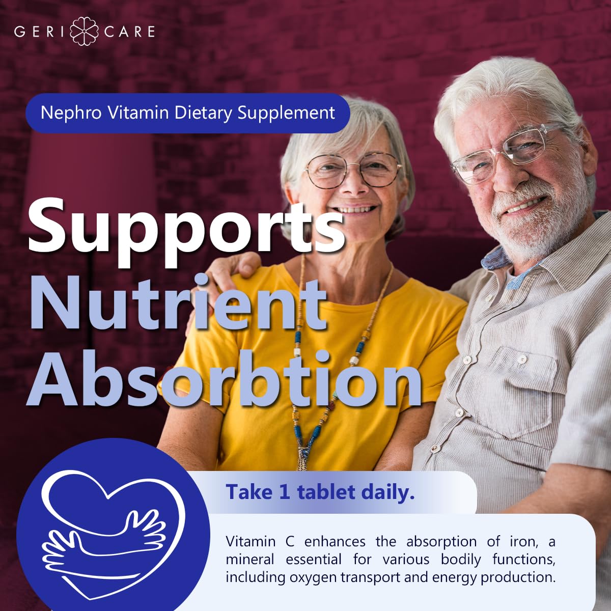 Nutrient absorption and iron absorption concept