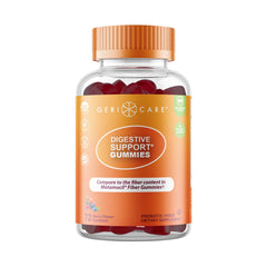 GeriCare Prebiotic Digestive Support Gummies Berry flavor bottle and label