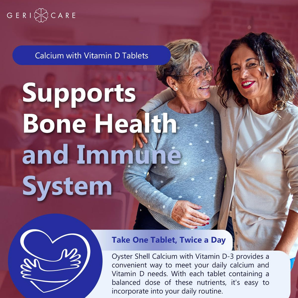 Quality assurance and safety testing seals for GeriCare supplement