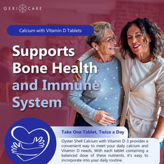 Quality assurance and safety testing seals for GeriCare supplement