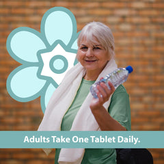 Front packaging of GeriCare Zinc Sulfate 50mg dietary supplement