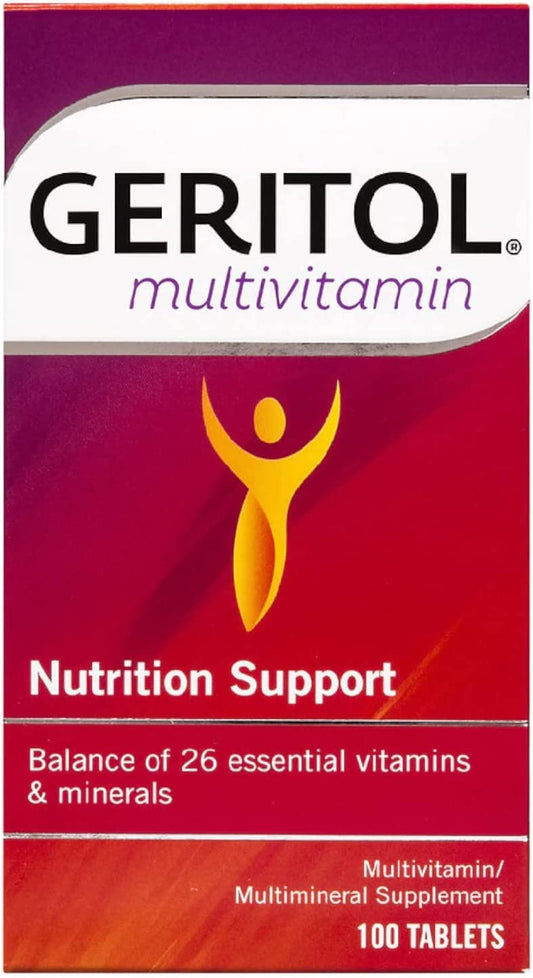 Geritol Complete tablets bottle – front view