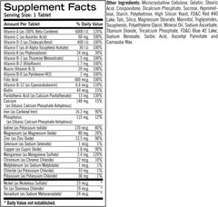 Bulk packaging for 3 x 100-count Geritol Complete bottles