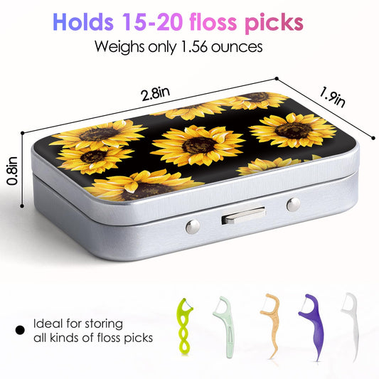 Durable tinned iron construction of the floss case
