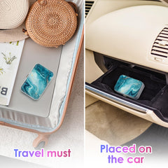 Gerkia interior view showing floss pick storage inside case