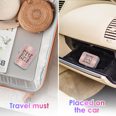 Gerkia multifunction portable floss dispenser storing pills and small items