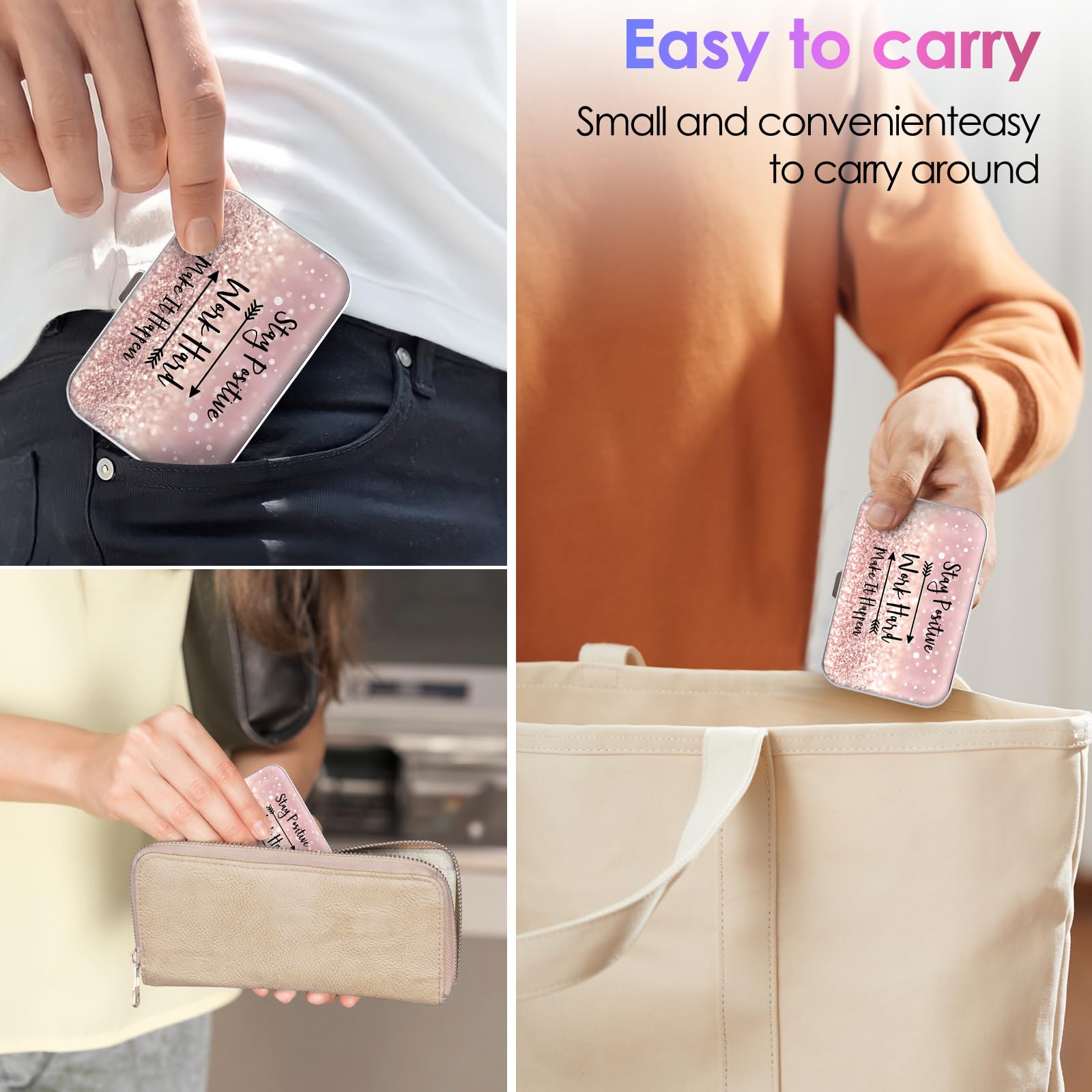 Gerkia travel-size compact floss case for easy carrying