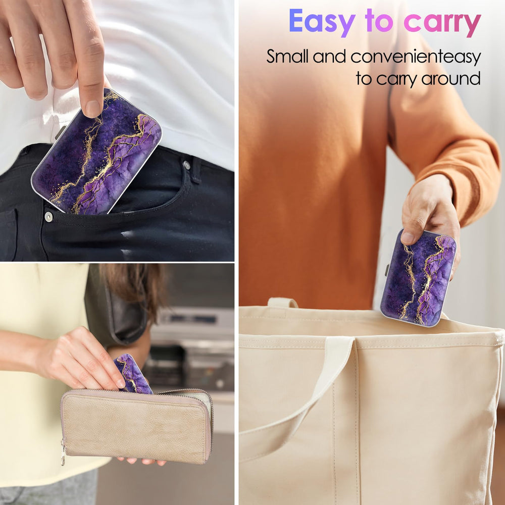 Gerkia dental floss portable case in travel scenario