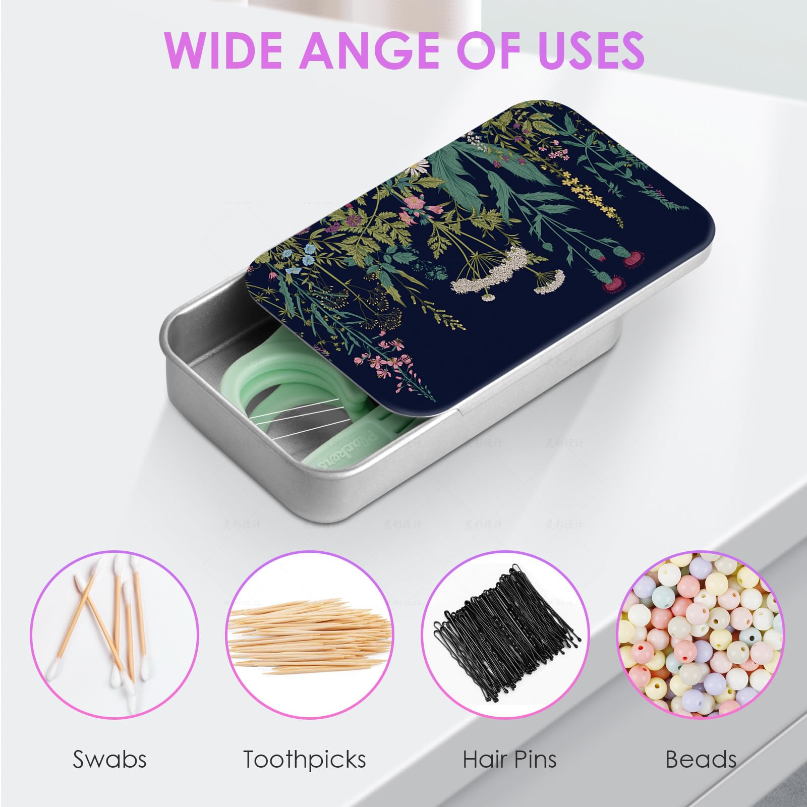 Gerkia floss case in bohemian pattern