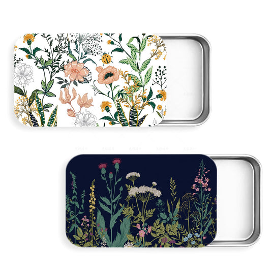 Gerkia floss case in marble pattern