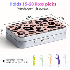 Gerkia leopard print floss case back view