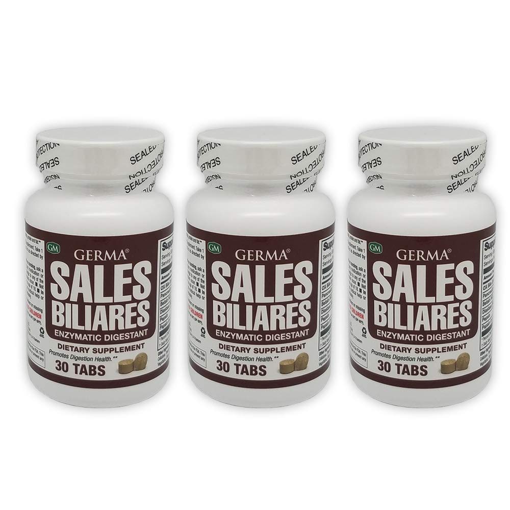 Germa Bile Salts bottle front view