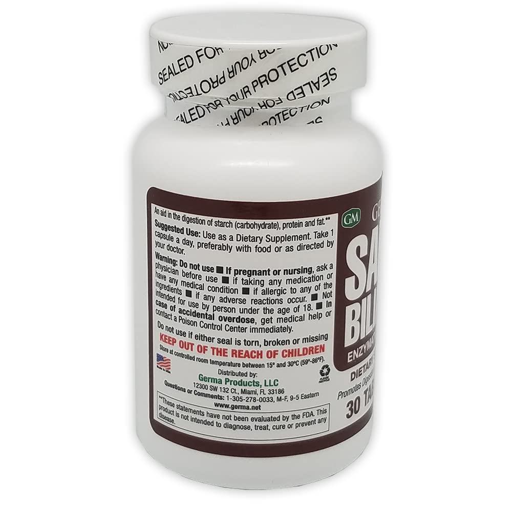 Three-pack Germa Bile Salts packaging