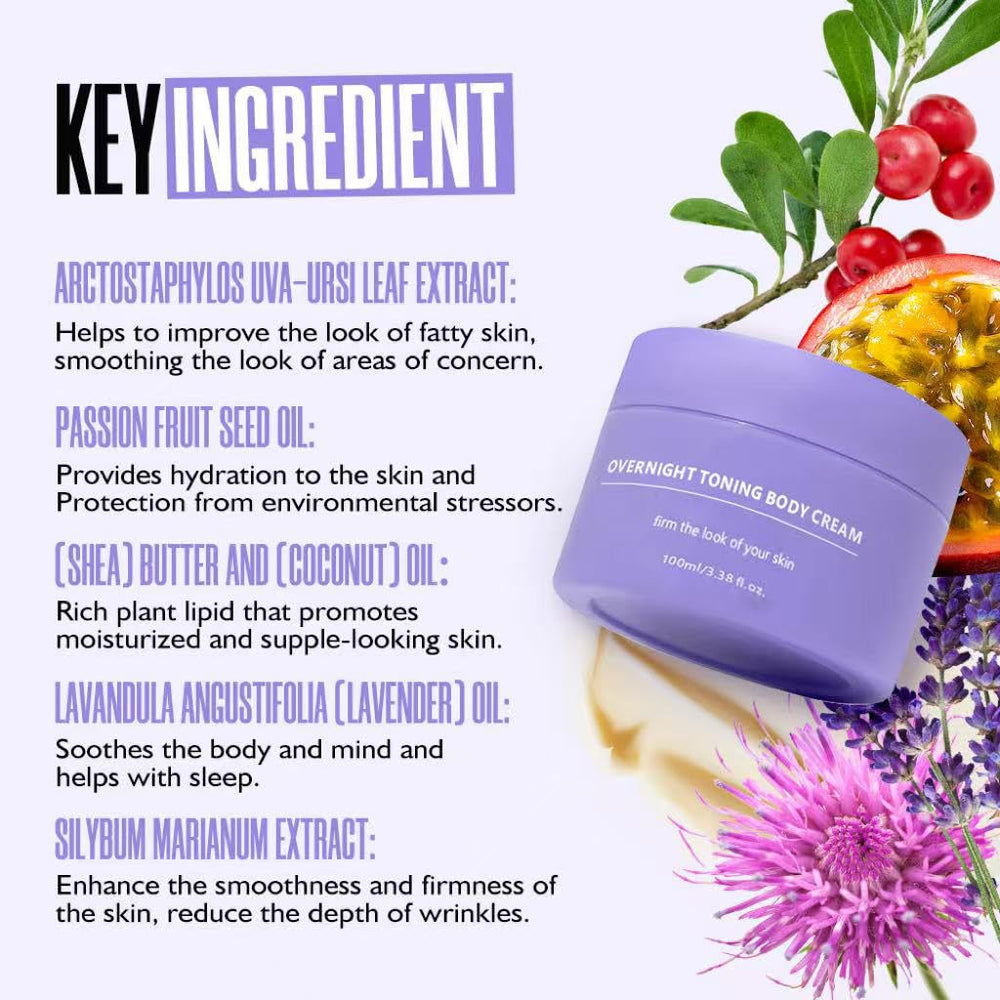 Get Dream Overnight Toning Whip texture swirl demonstrates luxurious absorption.