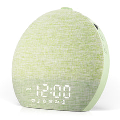 Geuuap Sunrise Alarm Clock front view, showing a screen-free design for a calm morning.