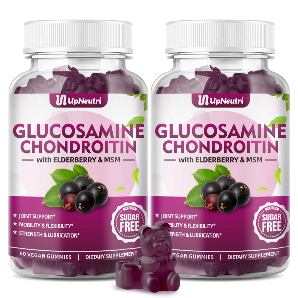 GGlucosamine Chondroitin Gummies bottle front label