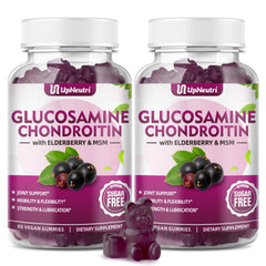 GGlucosamine Chondroitin Gummies bottle front label