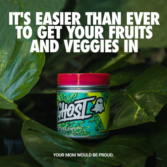 Packshot of GHOST Greens Powder Guava Berry 30 servings