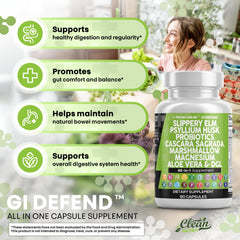 Aloe Vera, Cascara Sagrada, Ginger extract display