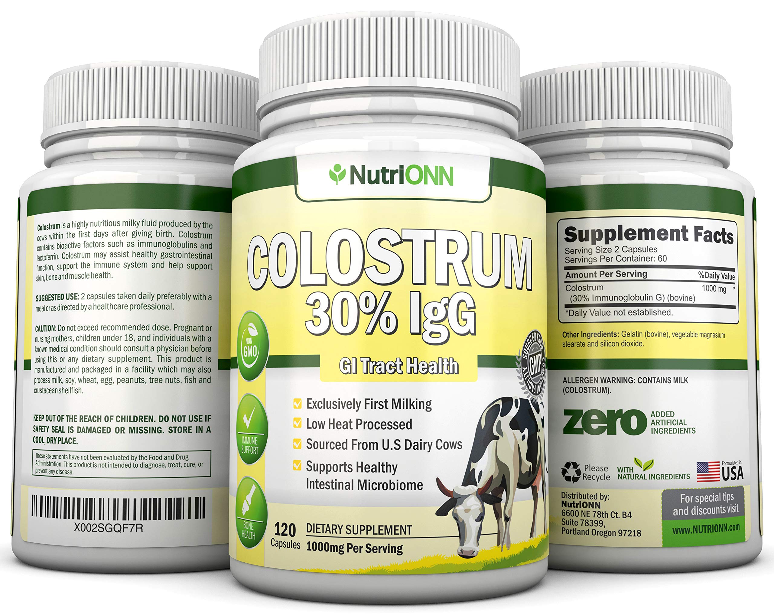 Colostrum for GI tract health and digestion