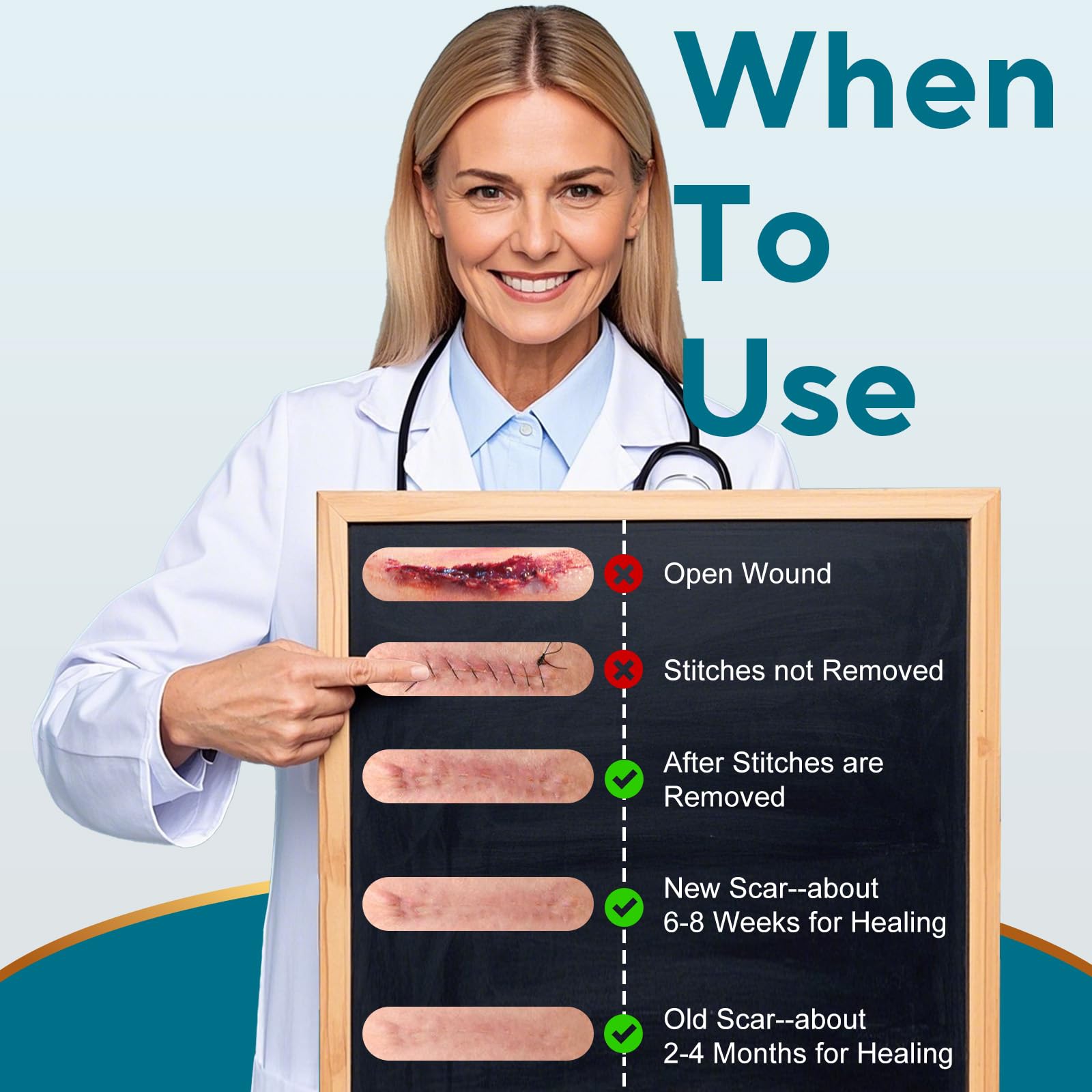 GIATENL silicone scar sheets care and reuse highlight long-term home use.