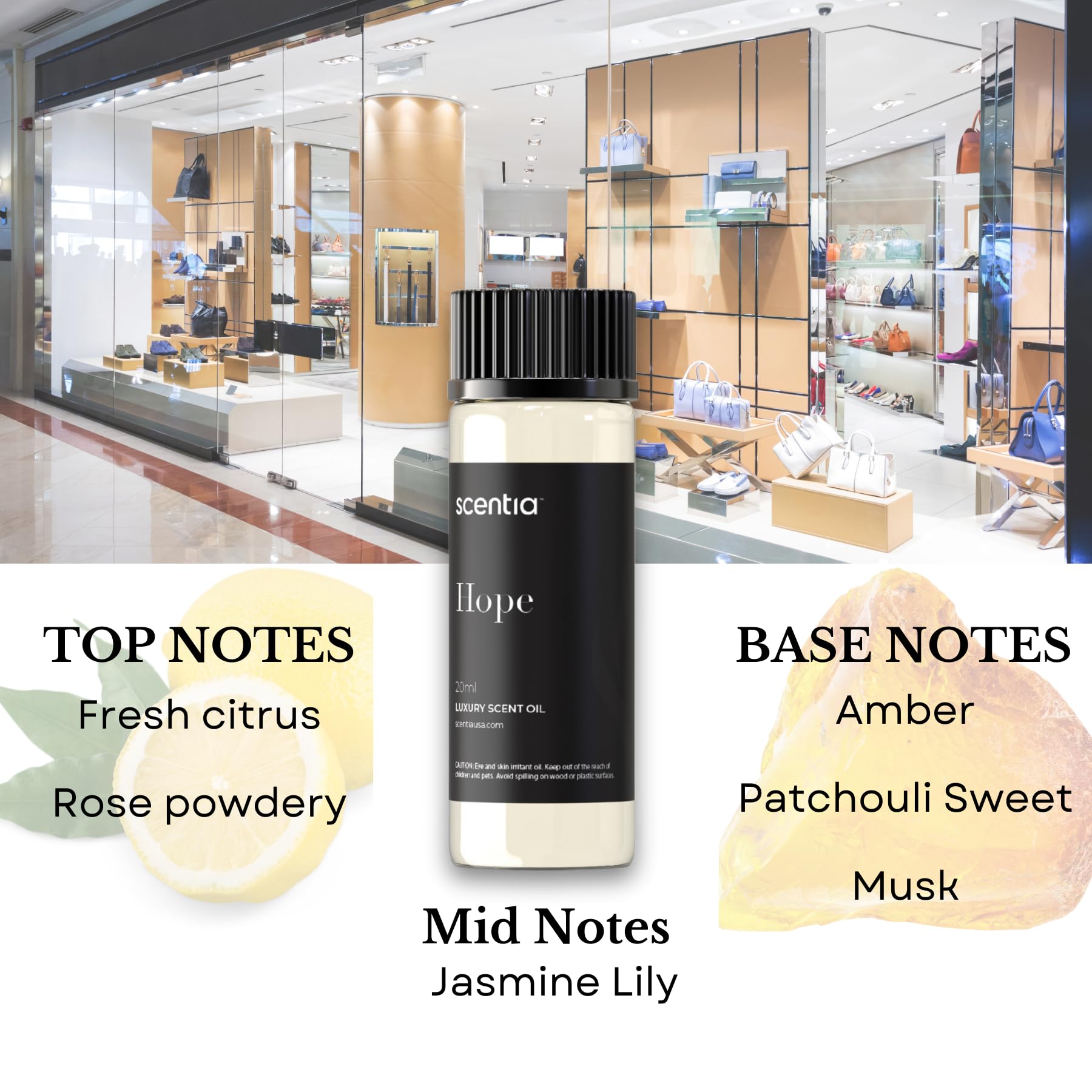 Gift box containing three 20ml diffuser oils