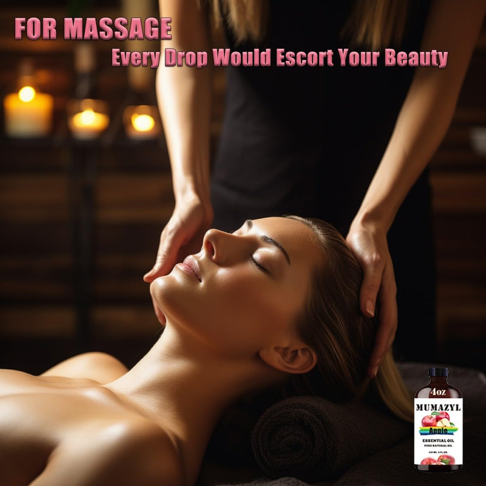 Gift-ready box containing Apple essential oil