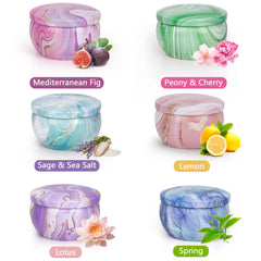 Gift box packaging for women candle set
