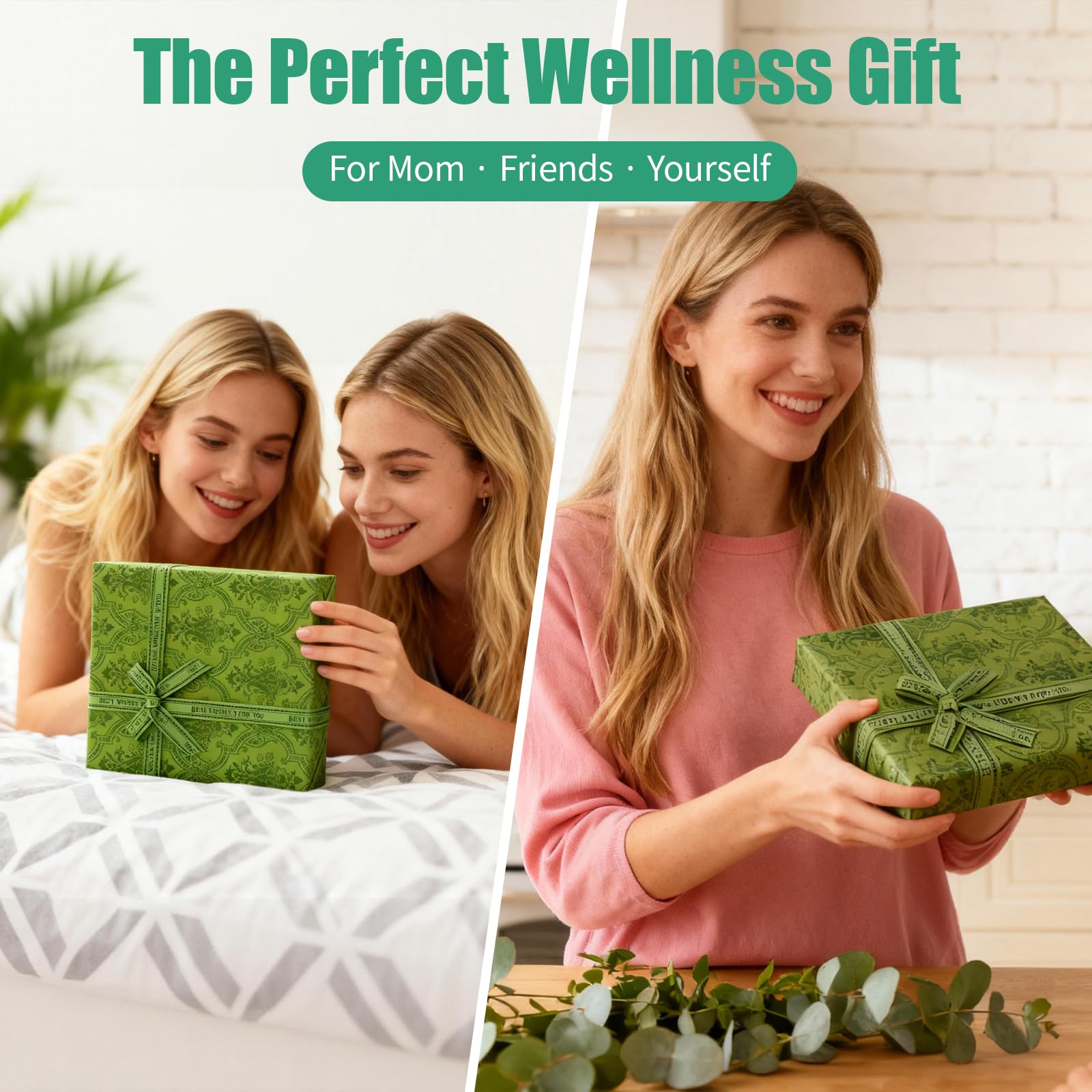 Gift-ready wellness box packaging