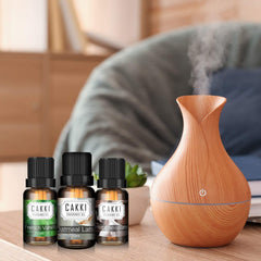 Bright gift box containing six Cakki fragrance oils