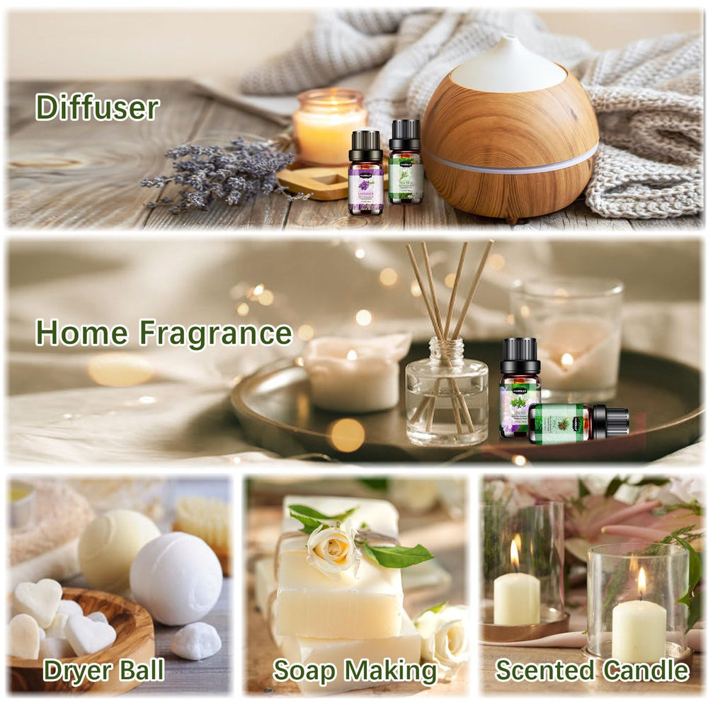 Gift-ready essential oils set box