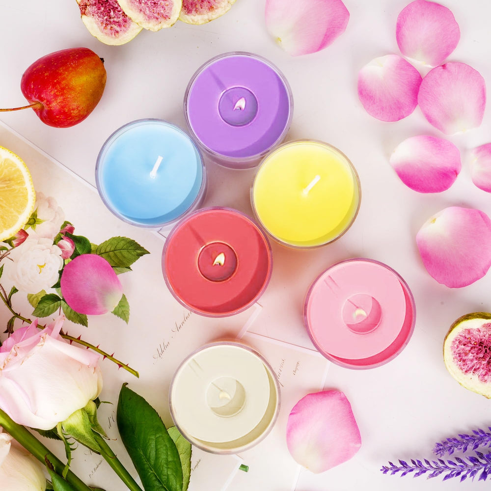 Gift box packaging for 12-pack soy candles