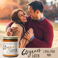 Anniversary candle gift packaging