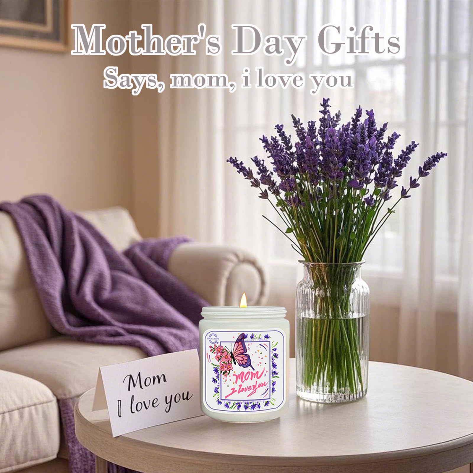 Gift-ready candle packaging box