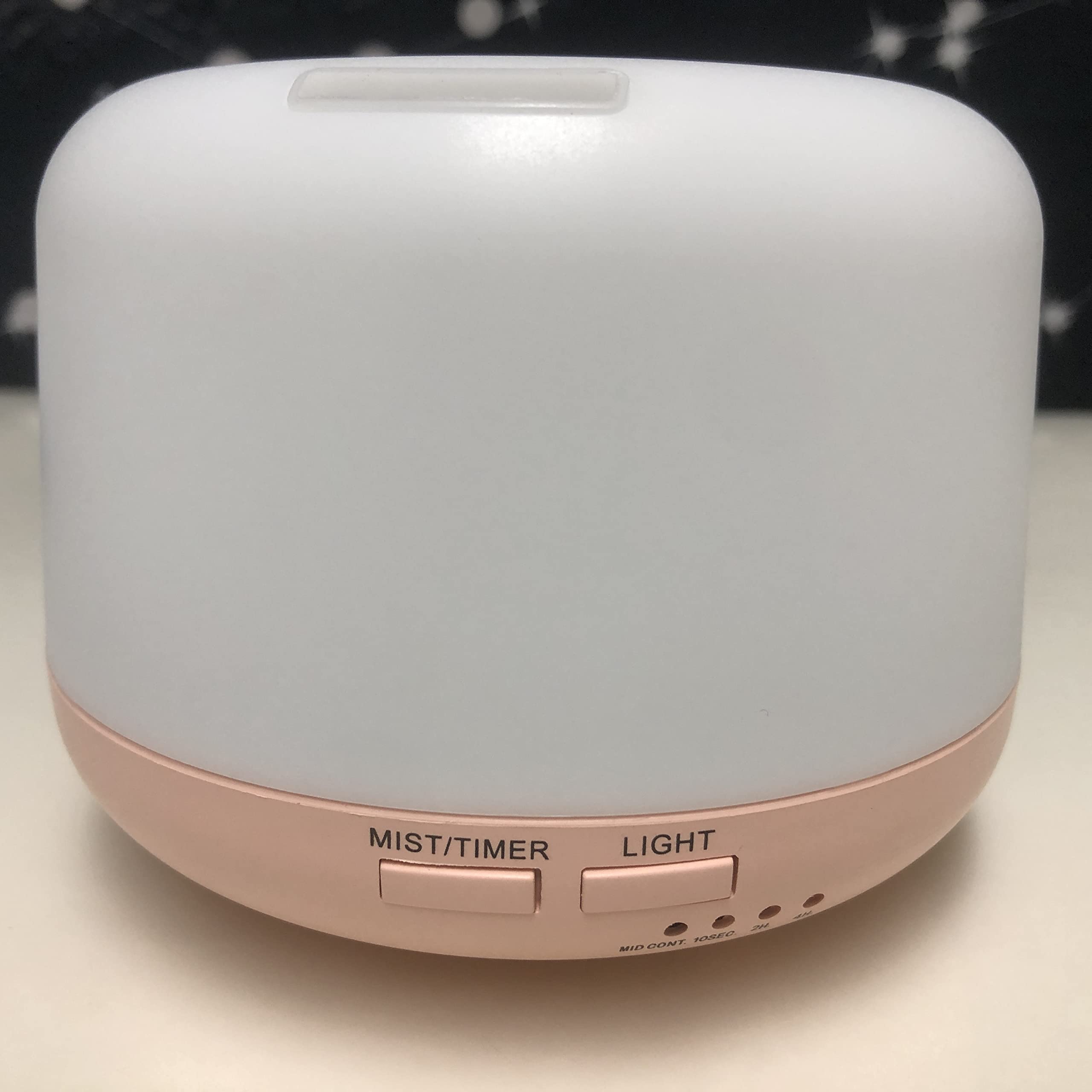 Gift-ready pink essential oil diffuser packaging