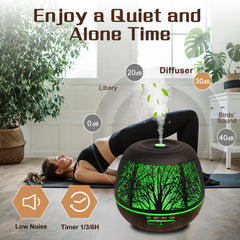 Gift-ready packaging for essential oil diffuser