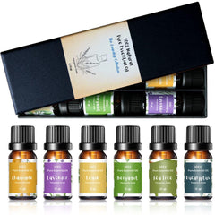 Gift-ready packaging for essential oils for laundry set
