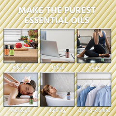 Gift-ready packaging for hotel diffuser fragrance oils