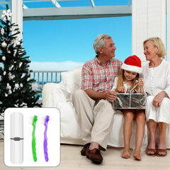 Gift-ready packaging for the denture cleaning brush set